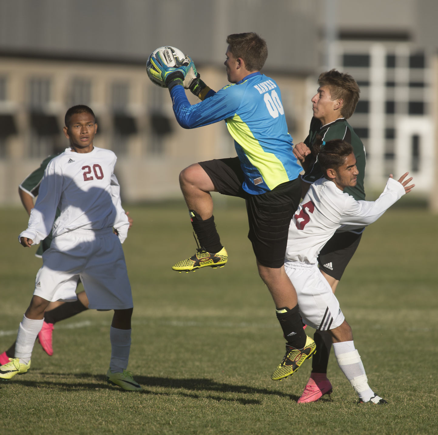 Boys Soccer - Burley Vs. Canyon Ridge